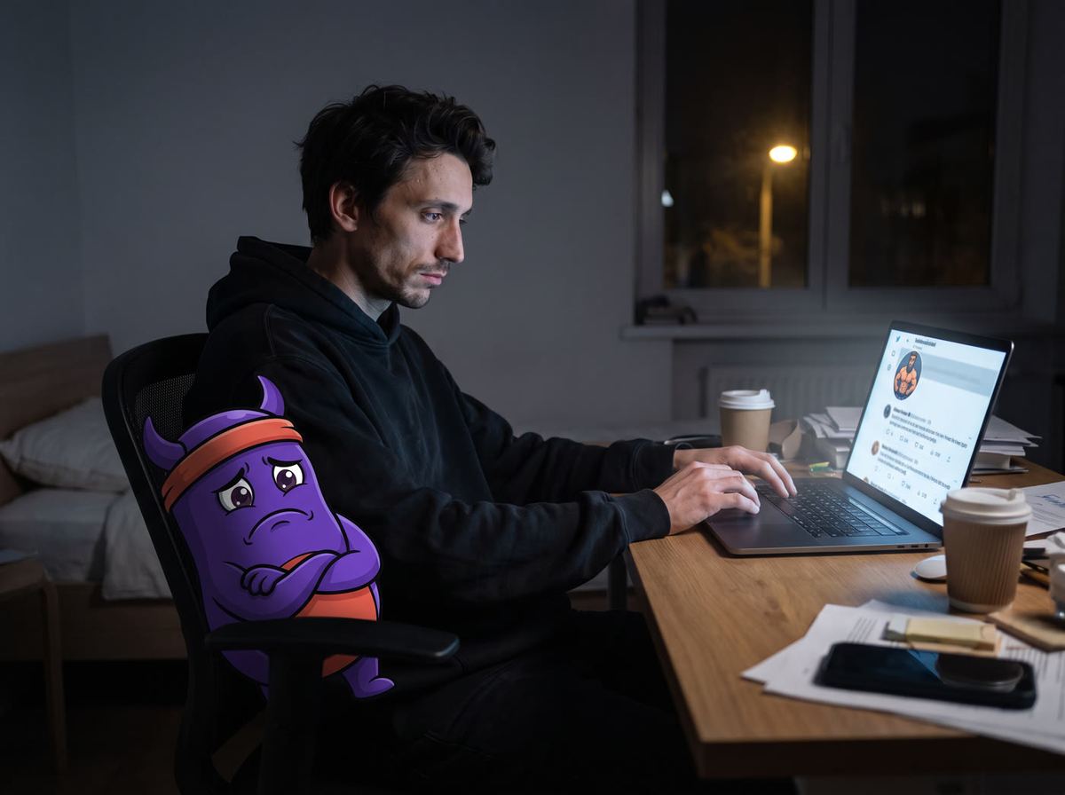 Claudio's creator before building the app
